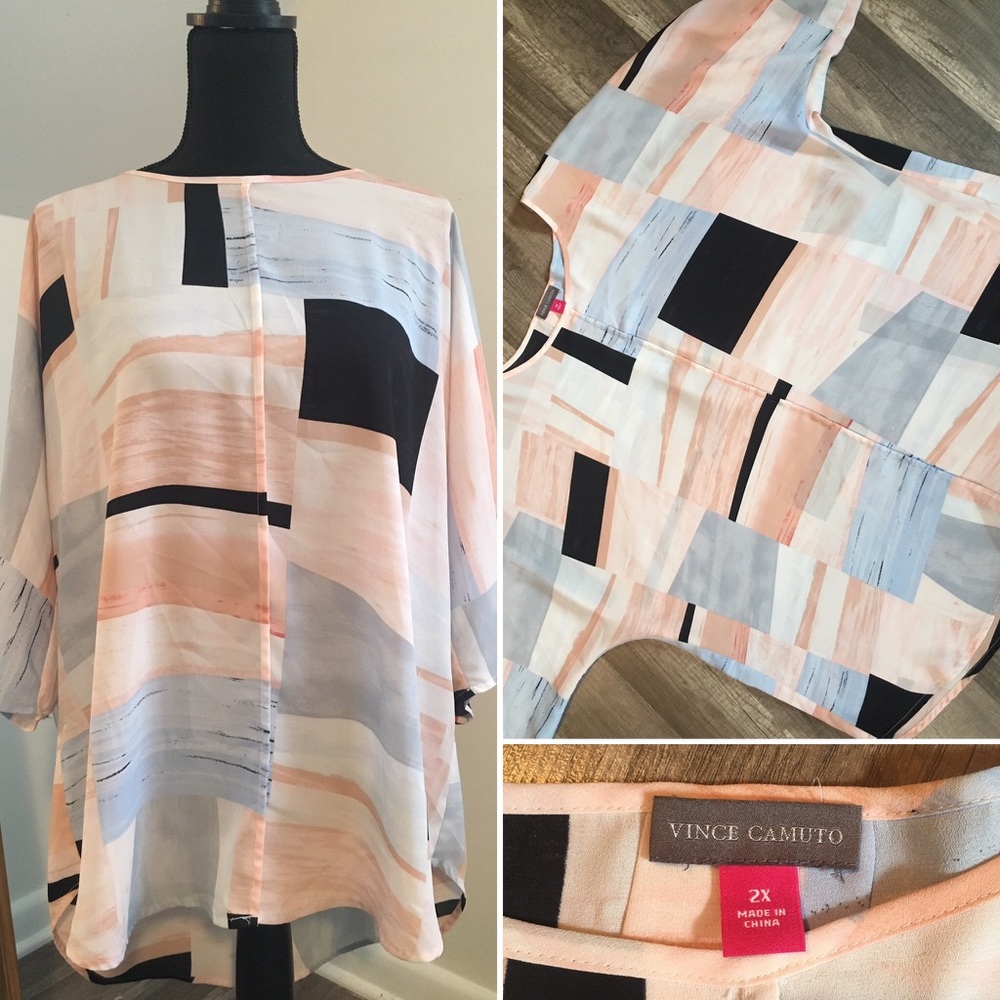 - Vince Camuto | Colorful Blouse 2X
